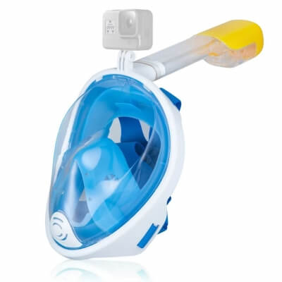 Маска для снорклинга Free Breath L/XL синий-3