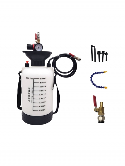 Пневматическая установка для замены масла в АКПП FluidForce K4, 5 литров, 5 адаптеров-1