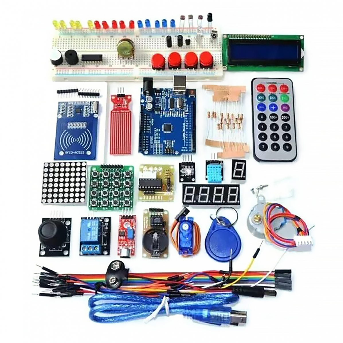 Комплекты arduino. Набор для моделирования ардуино Arduino uno r3 9v maximum Kit с RFID модулем. Набор Arduino uno r3 maximum Kit. Стартовый набор ардуино. Набор для моделирования ардуино "maximum Kit на uno".