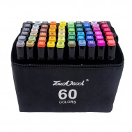 Маркеры Touch Cool для скетчинга, 60 цветов